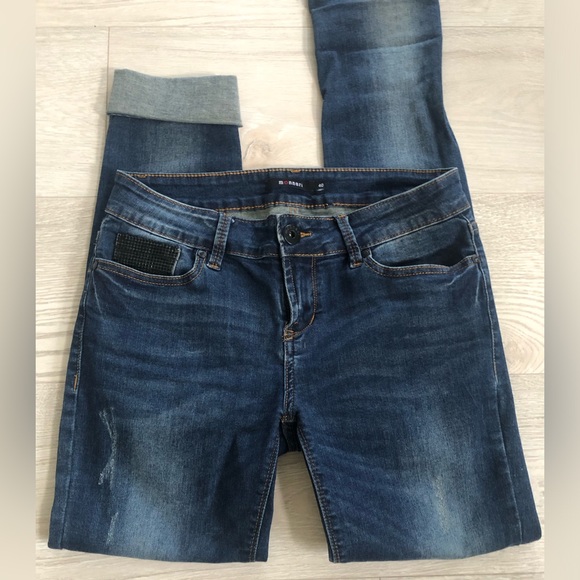 New Monnari Sequin Bling Pocket Skinny Jeans - Picture 1 of 16